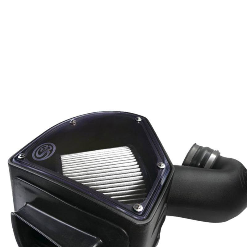 S&B Cold Air Intake For 94-02 Dodge Ram 2500 3500 5.9L Cummins Extendable White