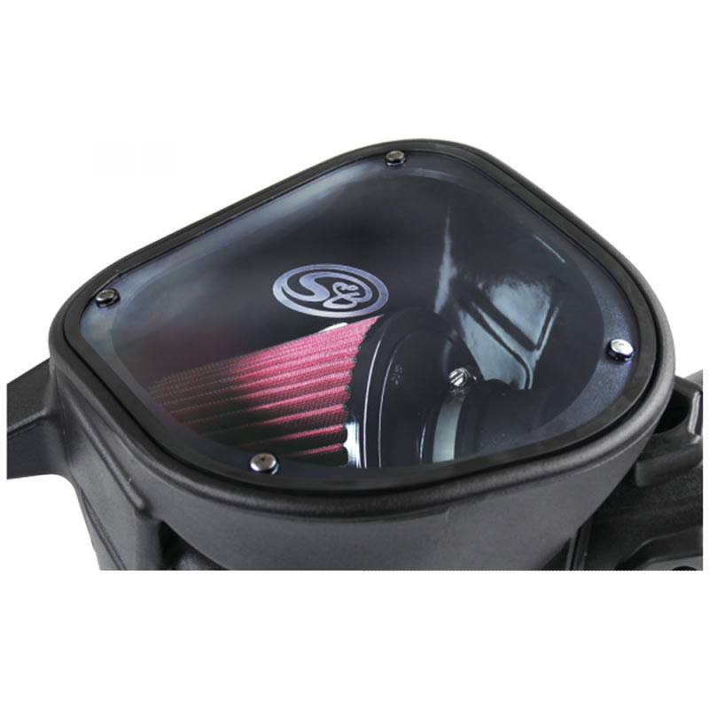 S&B Cold Air Intake For 07-09 Dodge Ram 2500 3500 4500 5500 6.7L Cummins Extendable White