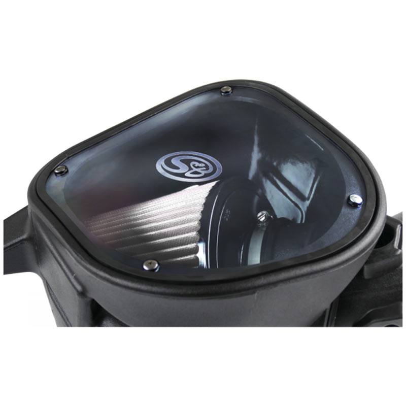S&B Cold Air Intake For 07-09 Dodge Ram 2500 3500 4500 5500 6.7L Cummins Extendable White