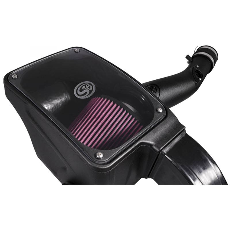 S&B Cold Air Intake For 16-18 Toyota Tacoma 3.5L Extendable White