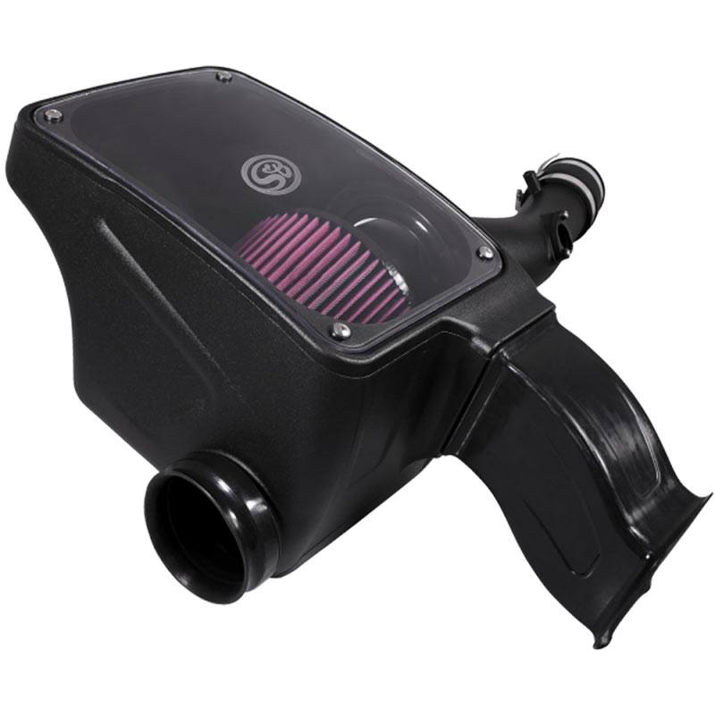 S&B 75-5096 Cold Air Intake For 16-18 Toyota Tacoma 3.5L Oiled Cotton Cleanable Red
