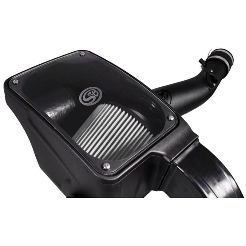 S&B Cold Air Intake For 16-18 Toyota Tacoma 3.5L Extendable White