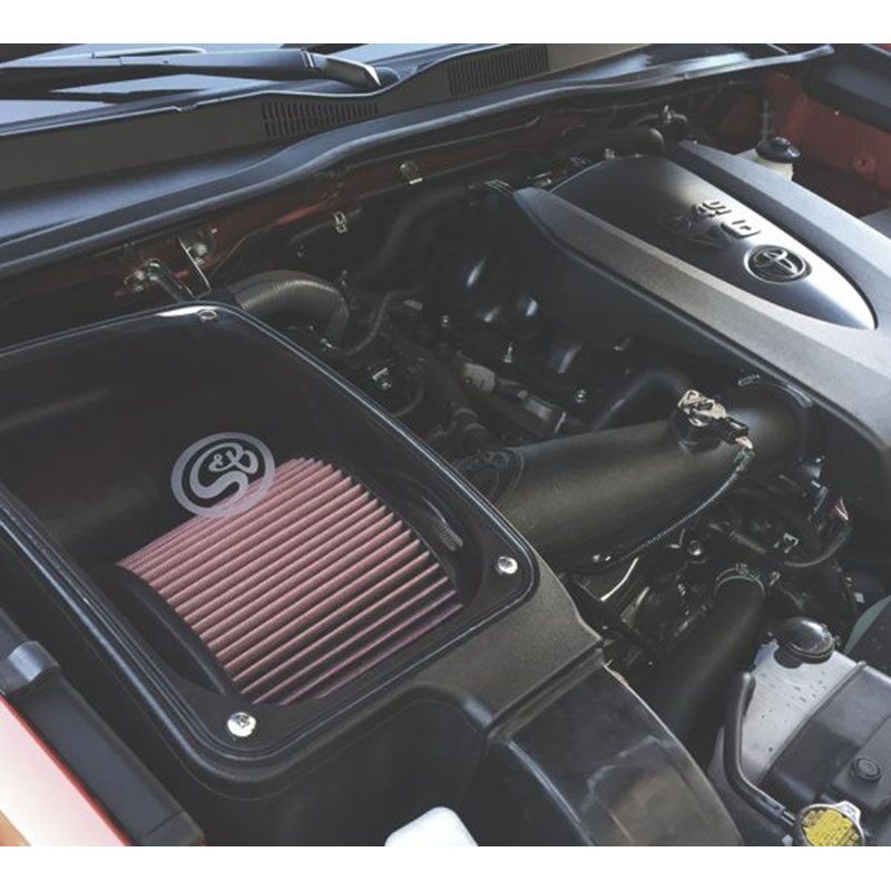 S&B Cold Air Intake For 16-18 Toyota Tacoma 3.5L Extendable White