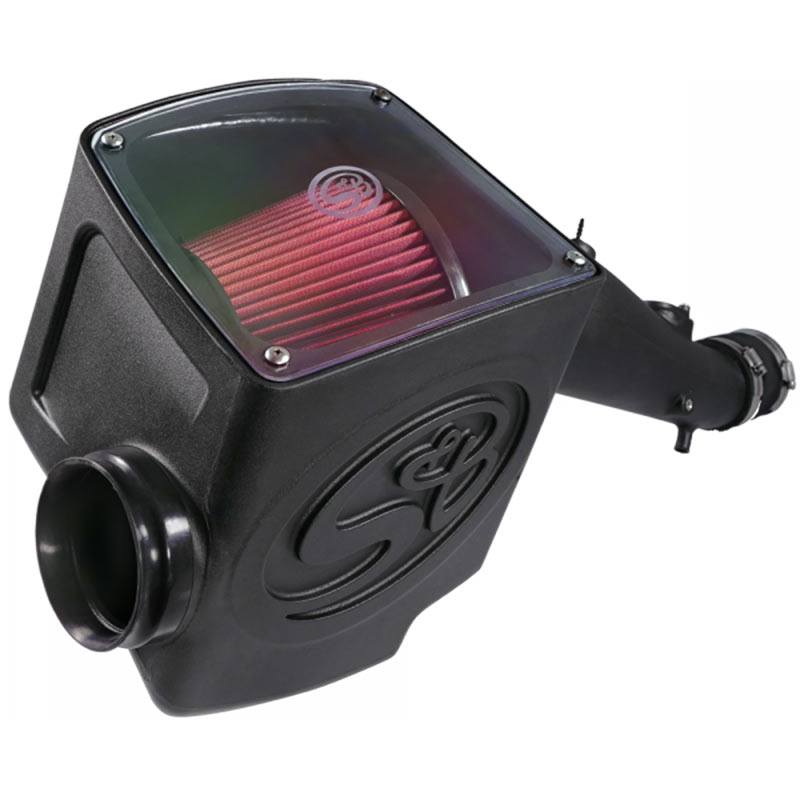 S&B 75-5100 Cold Air Intake For 12-15 Toyota Tacoma 4.0L Oiled Cotton Cleanable Red
