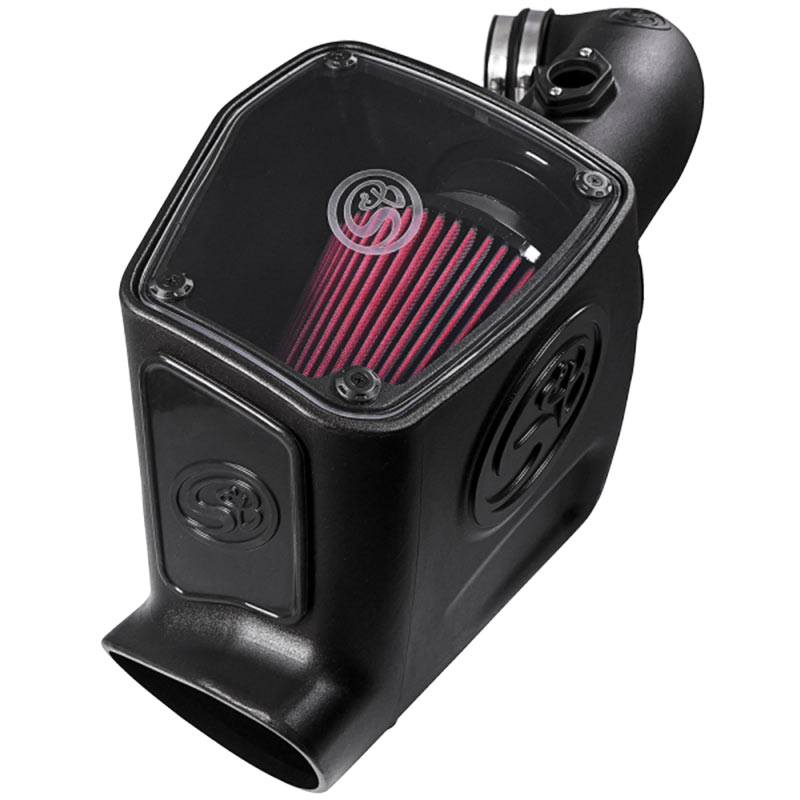 S&B Cold Air Intake For 08-10 Ford F250 F350 V8-6.4L Powerstroke Extendable White