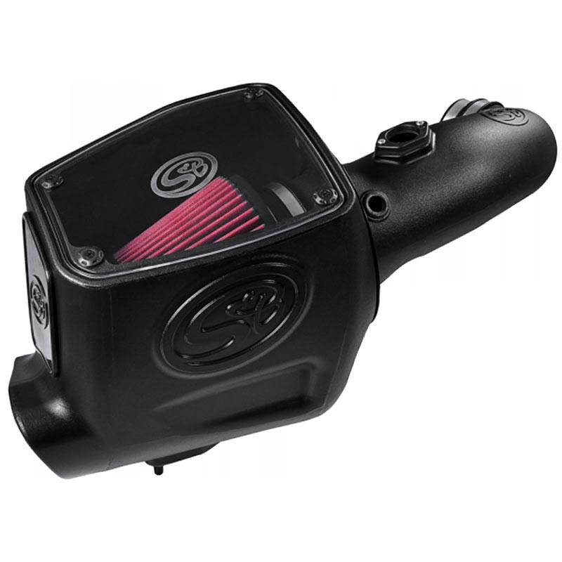S&B Cold Air Intake For 08-10 Ford F250 F350 V8-6.4L Powerstroke Extendable White