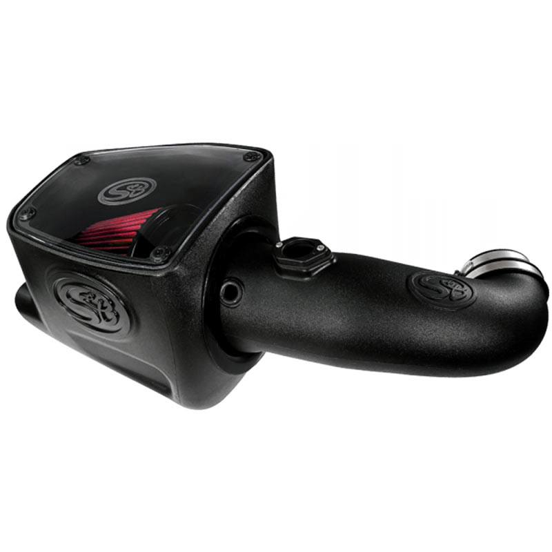S&B Cold Air Intake For 08-10 Ford F250 F350 V8-6.4L Powerstroke Extendable White