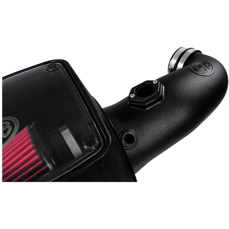 S&B Cold Air Intake For 08-10 Ford F250 F350 V8-6.4L Powerstroke Extendable White