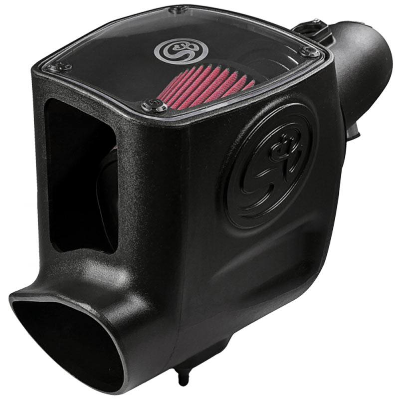 S&B Cold Air Intake For 08-10 Ford F250 F350 V8-6.4L Powerstroke Extendable White