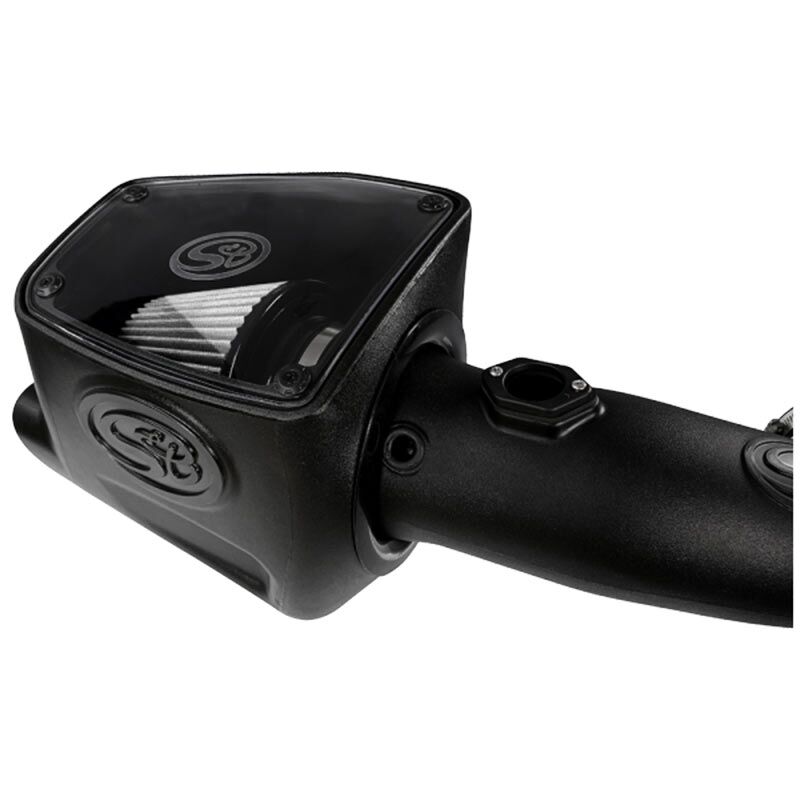 S&B Cold Air Intake For 08-10 Ford F250 F350 V8-6.4L Powerstroke Extendable White
