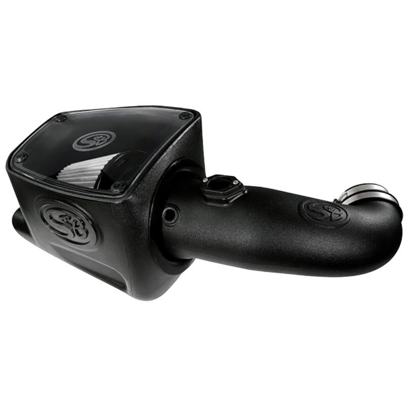 S&B Cold Air Intake For 08-10 Ford F250 F350 V8-6.4L Powerstroke Extendable White