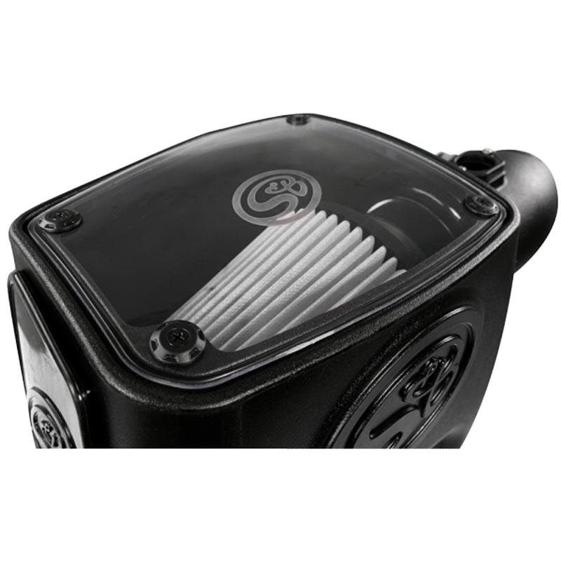 S&B Cold Air Intake For 08-10 Ford F250 F350 V8-6.4L Powerstroke Extendable White