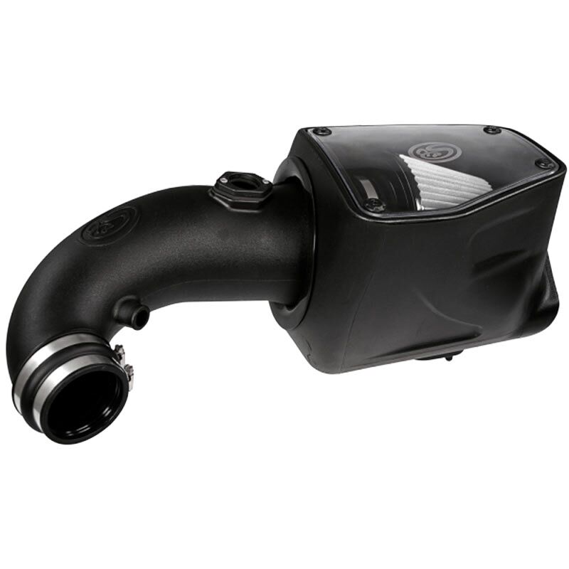 S&B Cold Air Intake For 08-10 Ford F250 F350 V8-6.4L Powerstroke Extendable White