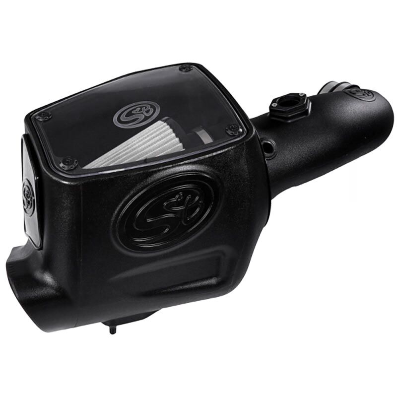 S&B 75-5105D Cold Air Intake For 08-10 Ford F250 F350 V8-6.4L Powerstroke Dry Extendable White