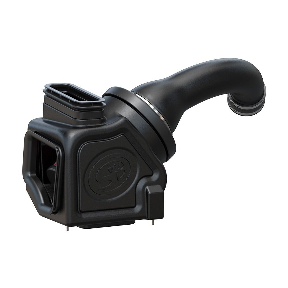 S&B Cold Air Intake For 17-19 Chevrolet Silverado GMC Sierra V8-6.6L L5P Duramax Extendable White