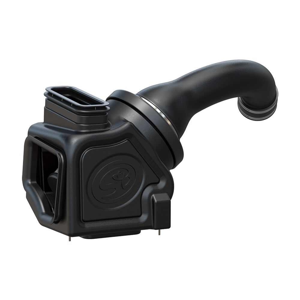 S&B Cold Air Intake For 17-19 Chevrolet Silverado GMC Sierra V8-6.6L L5P Duramax Extendable White