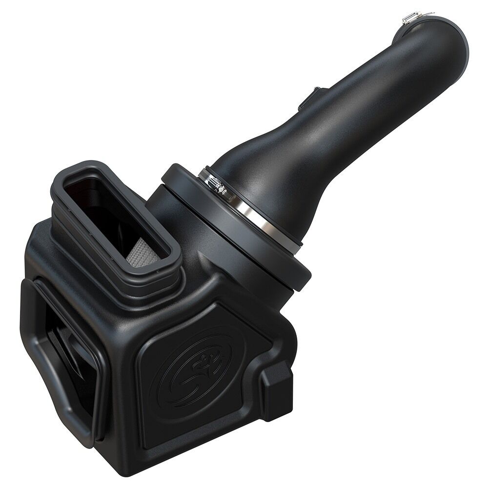 S&B Cold Air Intake For 17-19 Chevrolet Silverado GMC Sierra V8-6.6L L5P Duramax Extendable White