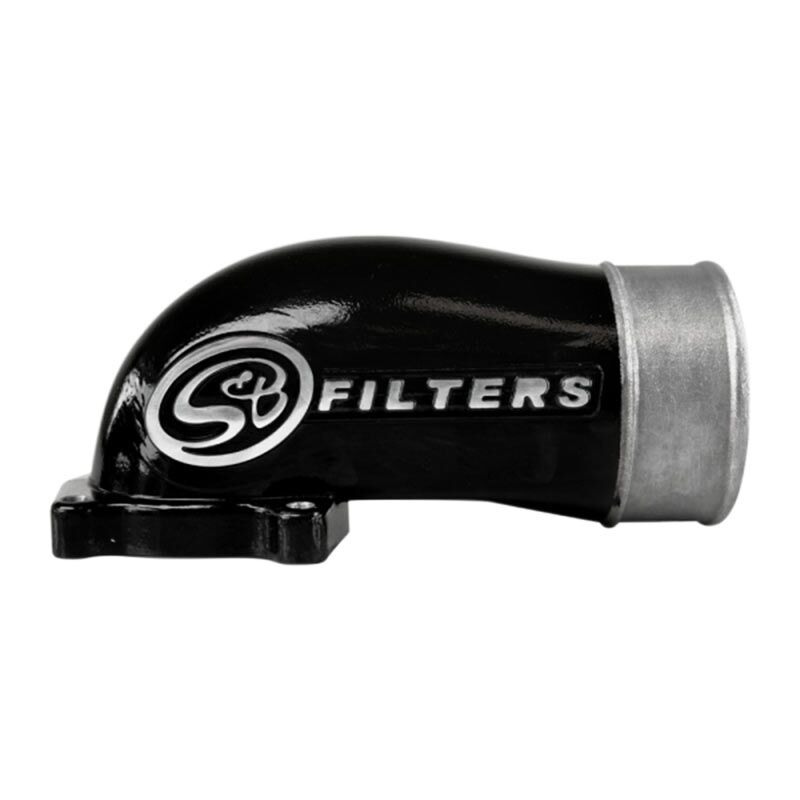 S&B 76-1003B Intake Elbow 90 Degree With Cold Side Intercooler Piping and Boots For 03-04 Ford Powerstroke 6.0L