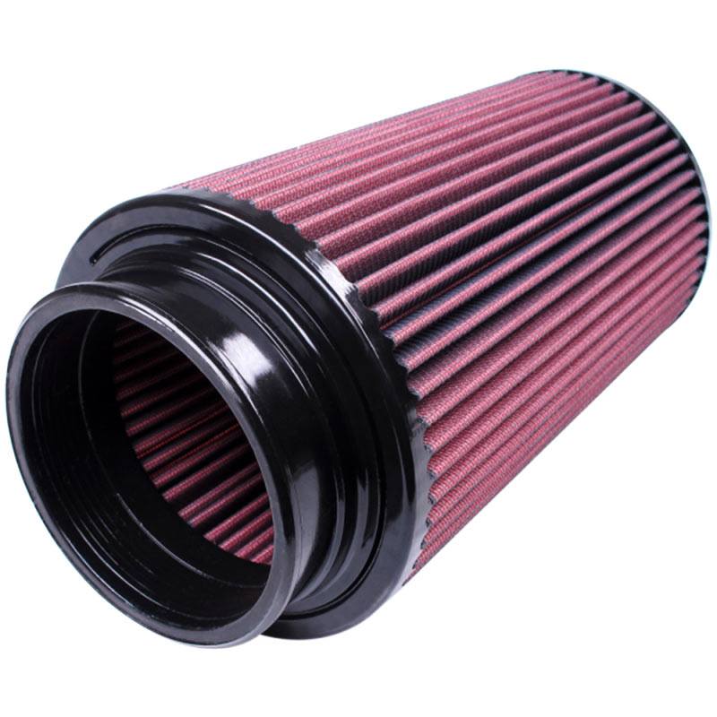 S&B CR-40035 Air Filter for Competitor Intakes AFE XX-40035 Oiled Cotton Cleanable Red