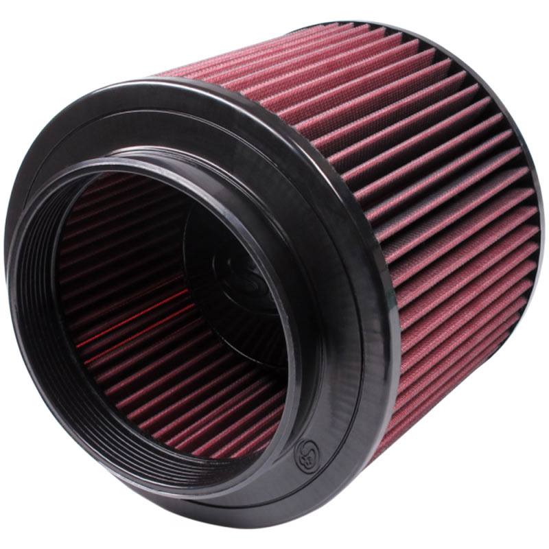 S&B CR-91046 Air Filter for Competitor Intakes AFE XX-91046 Oiled Cotton Cleanable Red