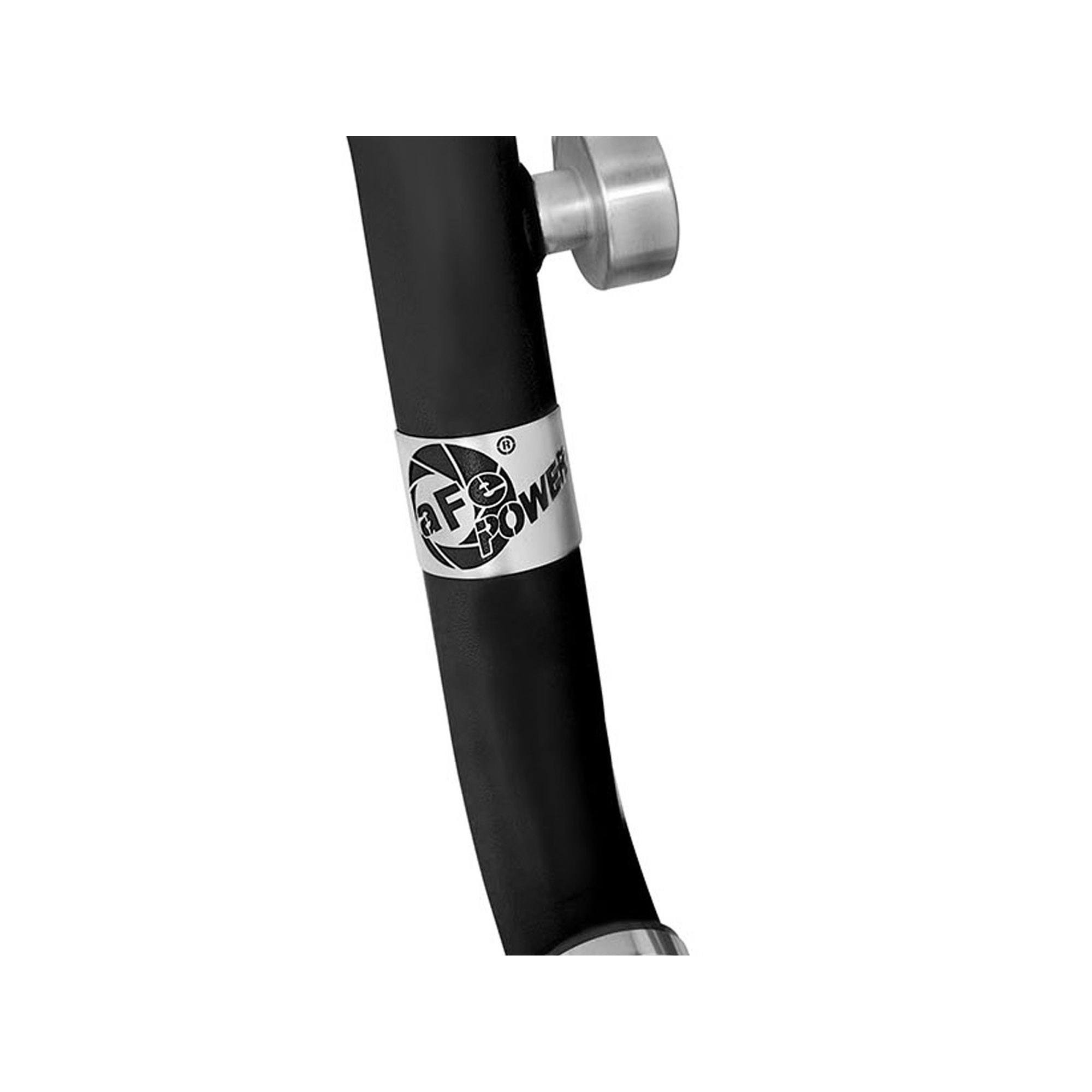 BladeRunner 2-1/2 IN Aluminum Hot Charge Pipe Black Ford Mustang 15-23 L4-2.3L (t)