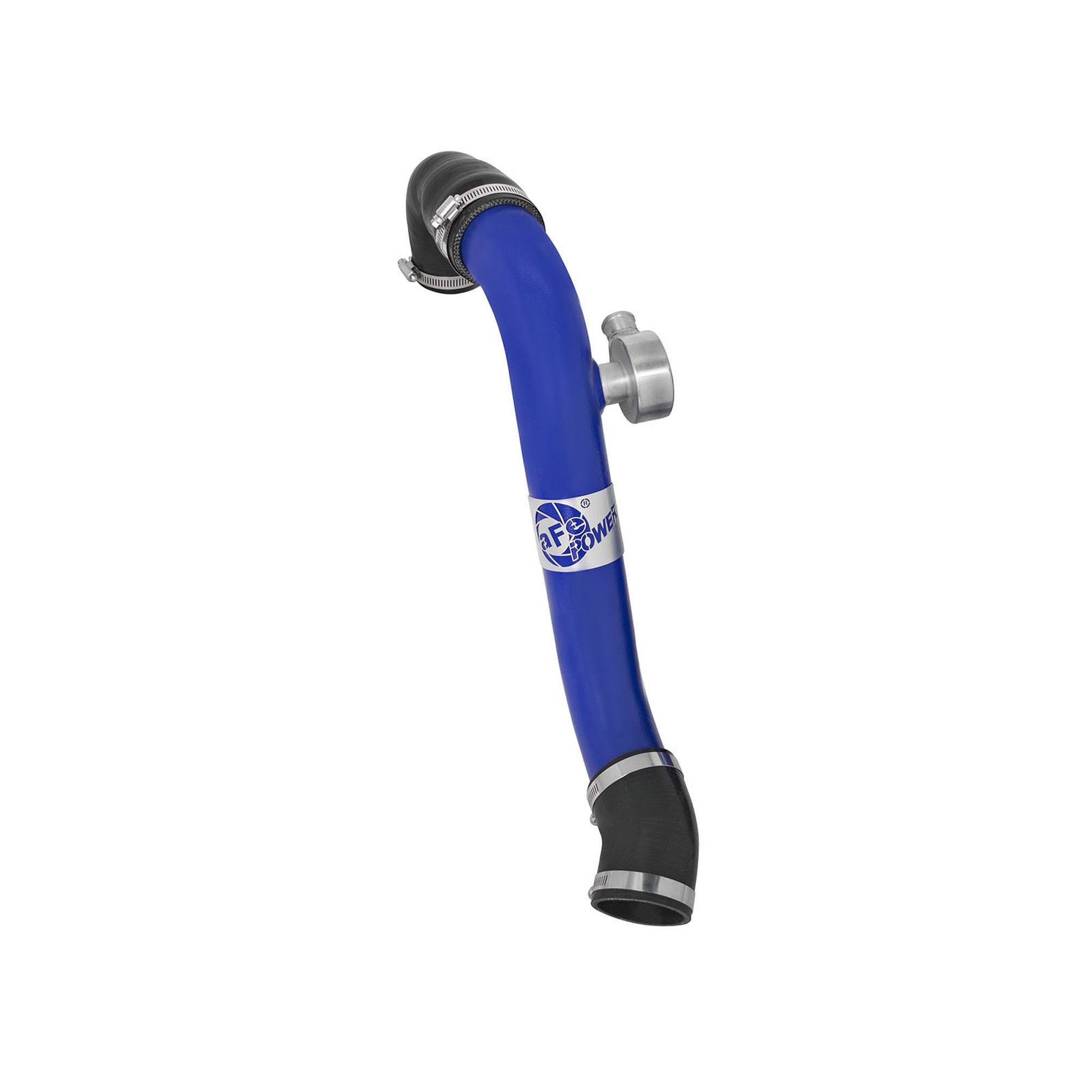 BladeRunner 2-1/2 IN Aluminum Hot Charge Pipe Blue Ford Mustang 15-23 L4-2.3L (t)