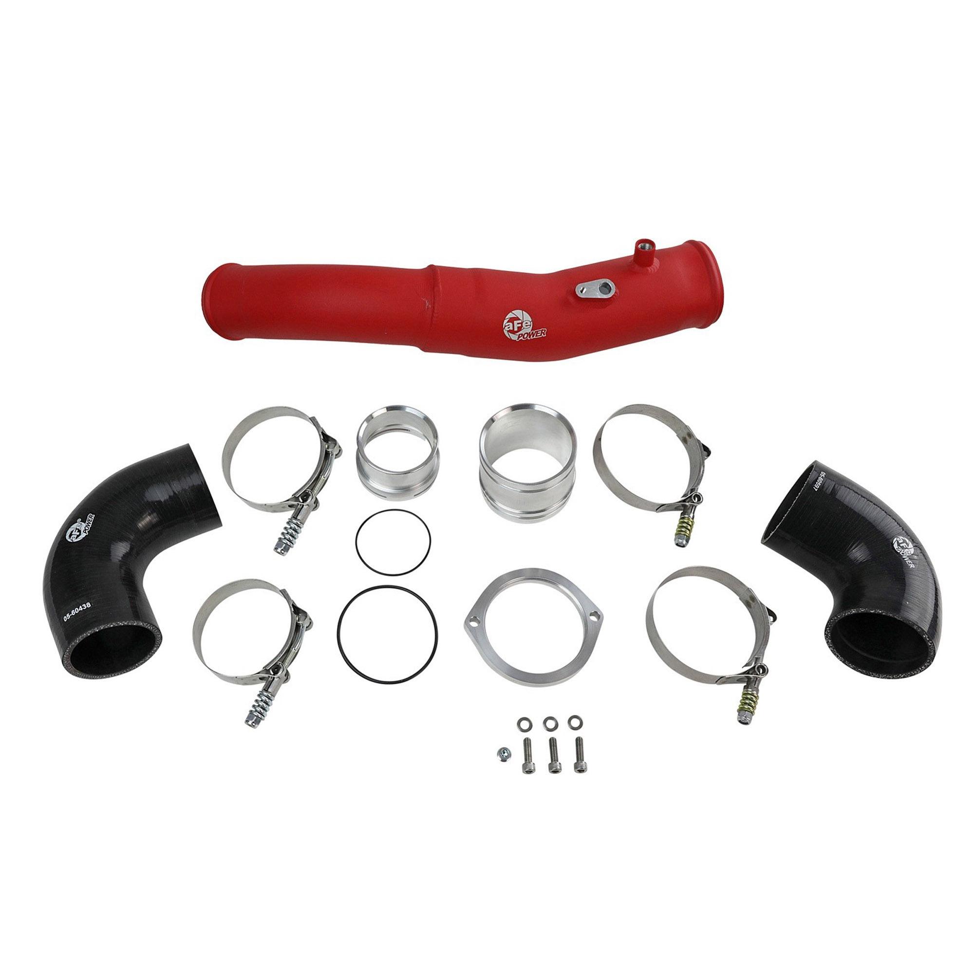 BladeRunner 2-1/2 IN Aluminum Hot Charge Pipe Red Toyota GR Supra (A90) 20-23 L6-3.0L (t)