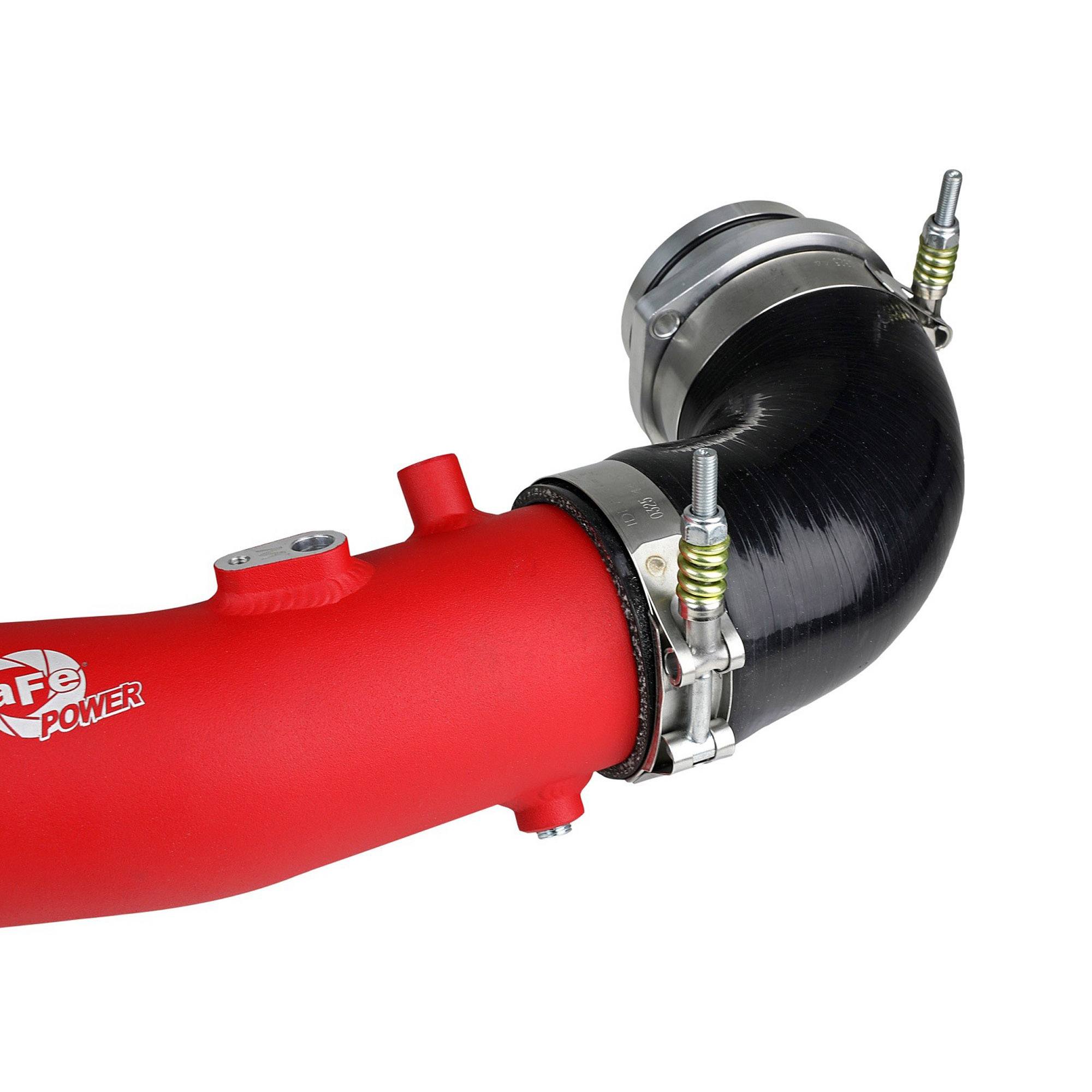 BladeRunner 2-1/2 IN Aluminum Hot Charge Pipe Red Toyota GR Supra (A90) 20-23 L6-3.0L (t)