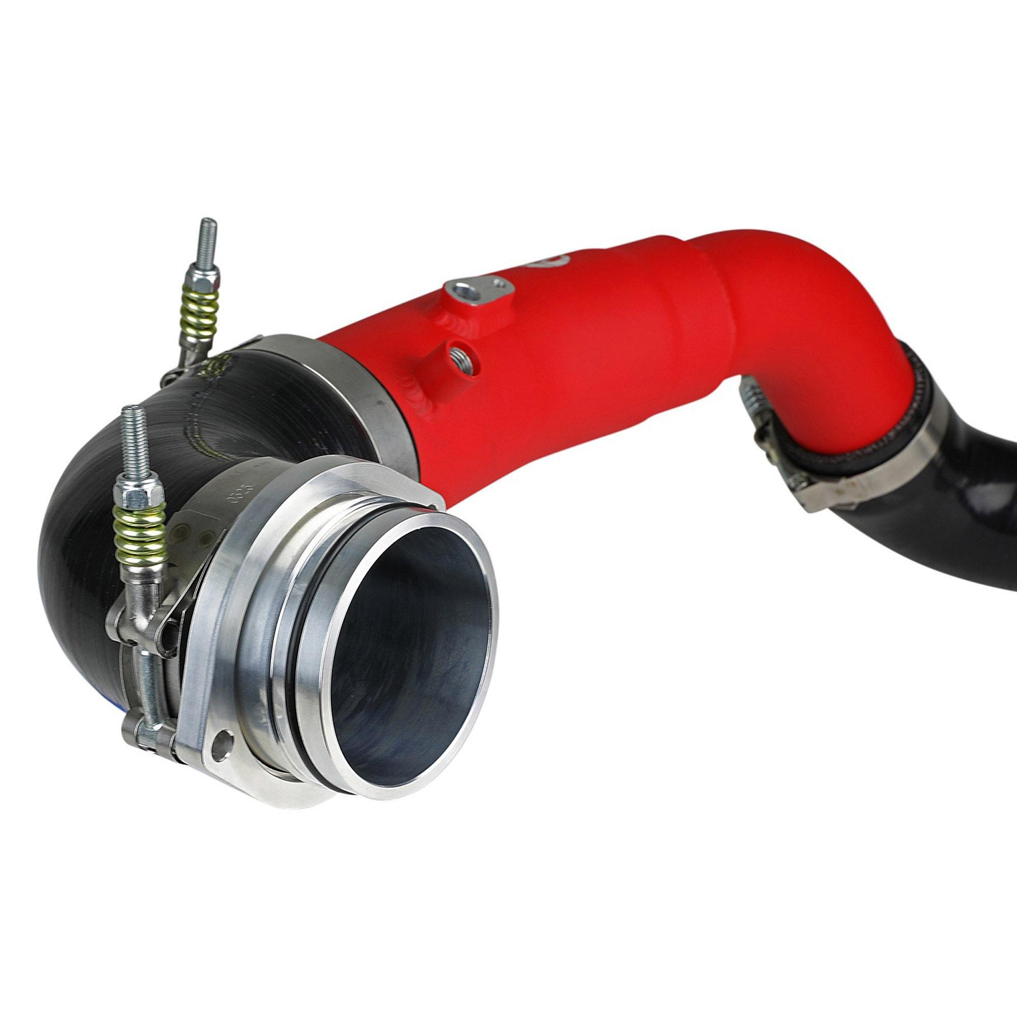 BladeRunner 2-1/2 IN Aluminum Hot Charge Pipe Red Toyota GR Supra (A90) 20-23 L6-3.0L (t)