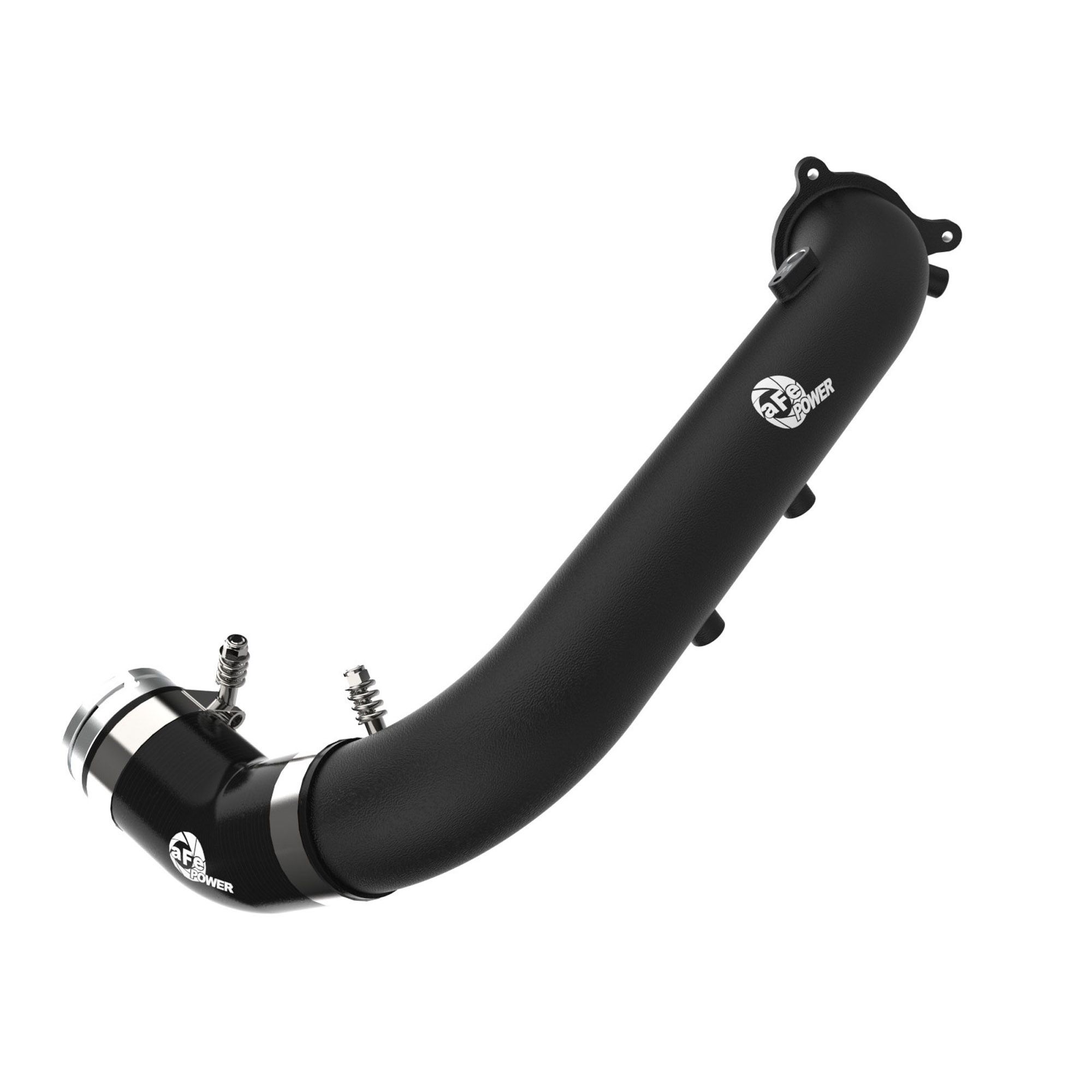 BladeRunner 2-3/4 IN Aluminum Hot Charge Pipe Black Toyota GR Supra (A90) 21-22 L4-2.0L (t)
