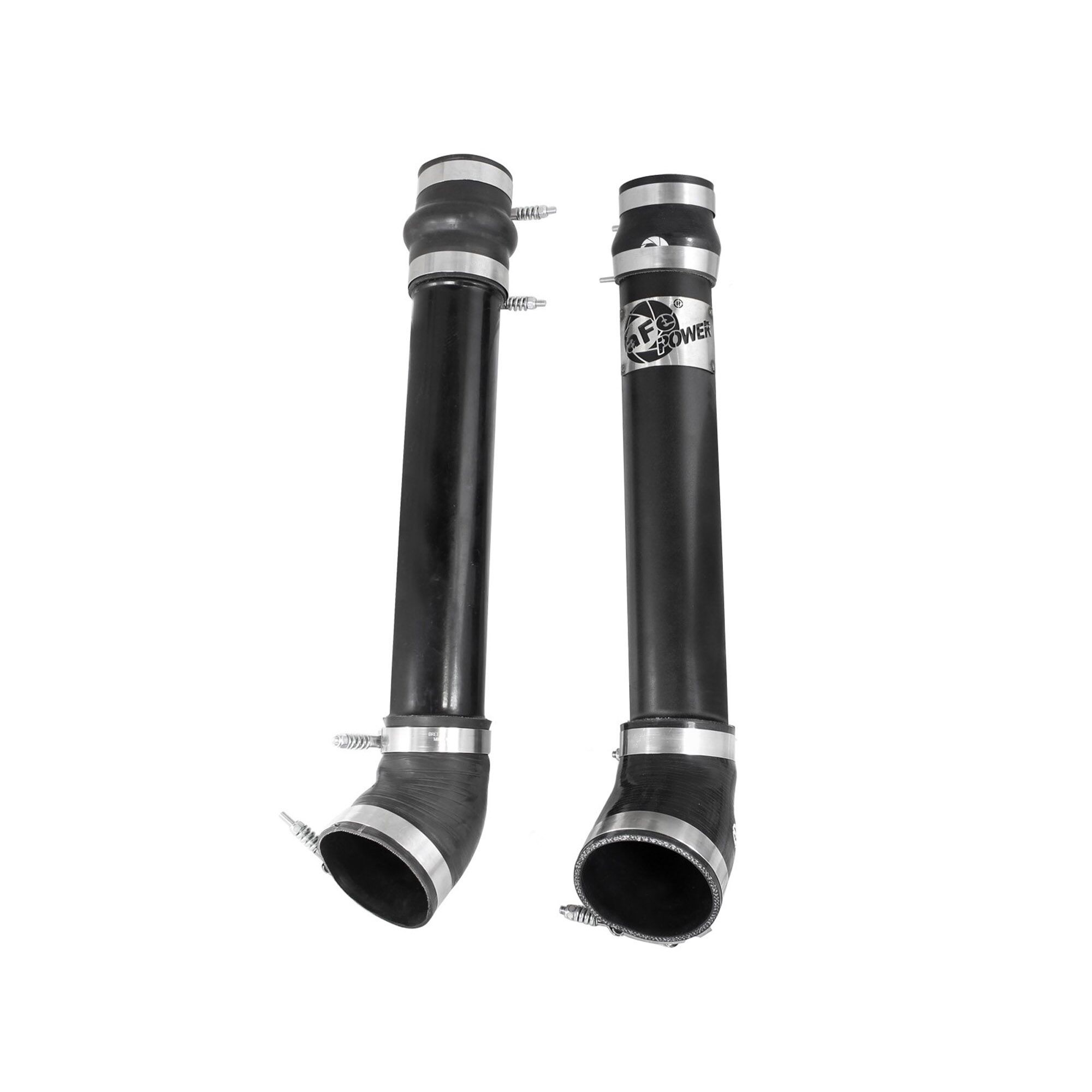 BladeRunner 3-1/2 IN Aluminum Cold Charge Pipe Black Dodge Diesel Trucks 94-02 L6-5.9L (td)