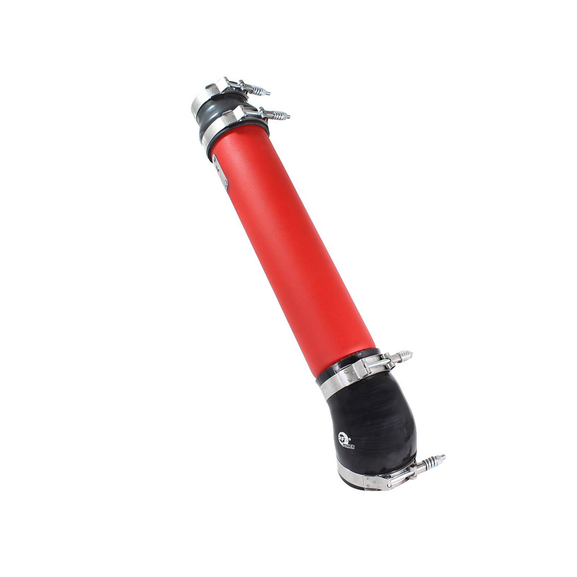 BladeRunner 3-1/2 IN Aluminum Cold Charge Pipe Red Dodge Diesel Trucks 94-02 L6-5.9L (td)