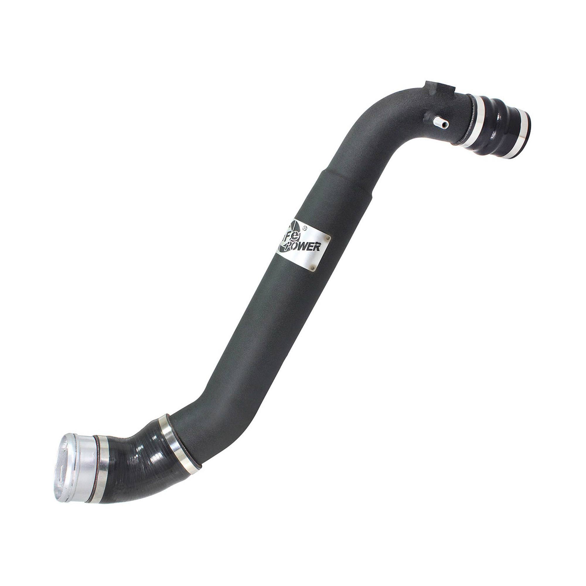 BladeRunner 3 IN Aluminum Cold Charge Pipe Black Ford F-150 15-19 V6-2.7L (tt)