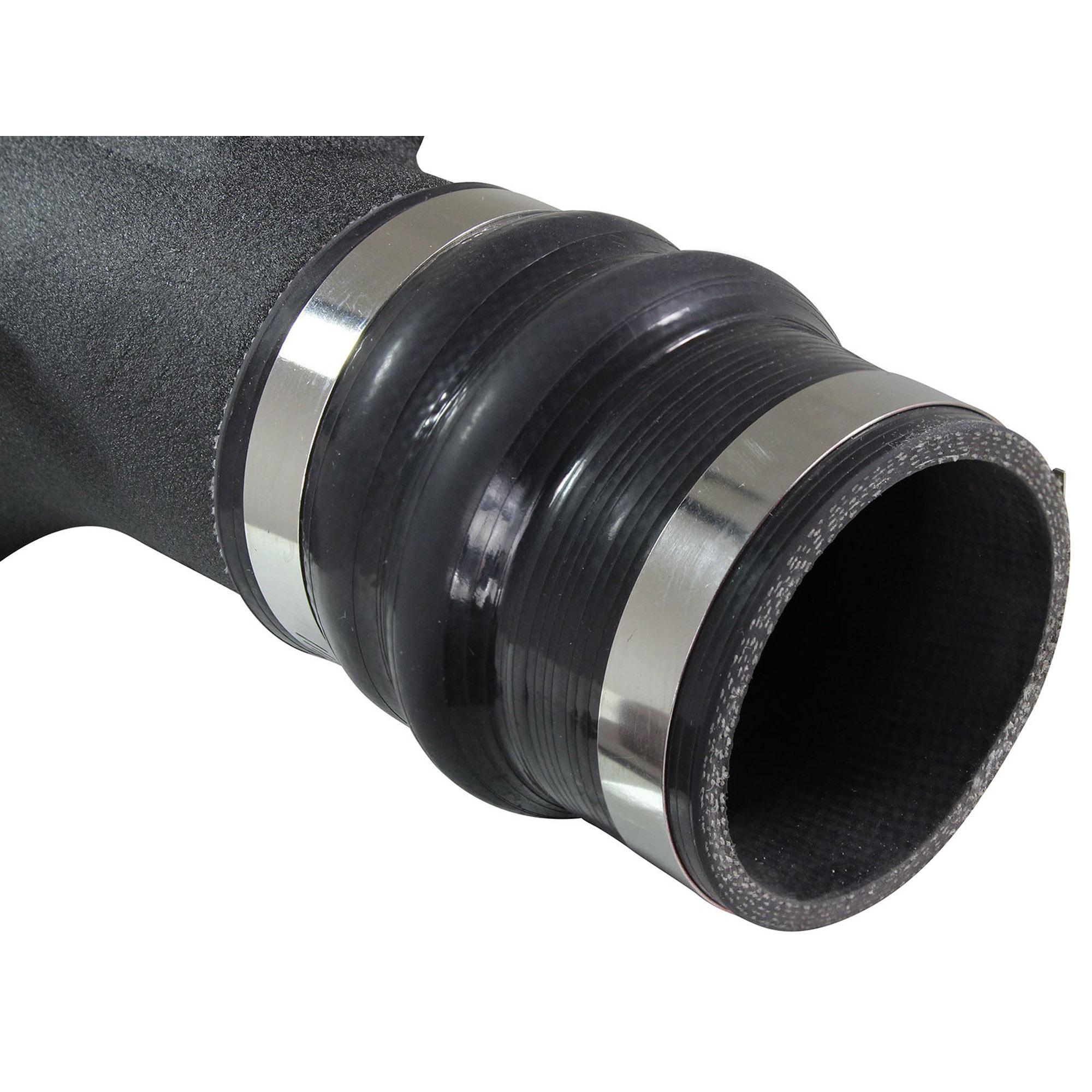 BladeRunner 3 IN Aluminum Cold Charge Pipe Black Ford F-150 15-19 V6-2.7L (tt)