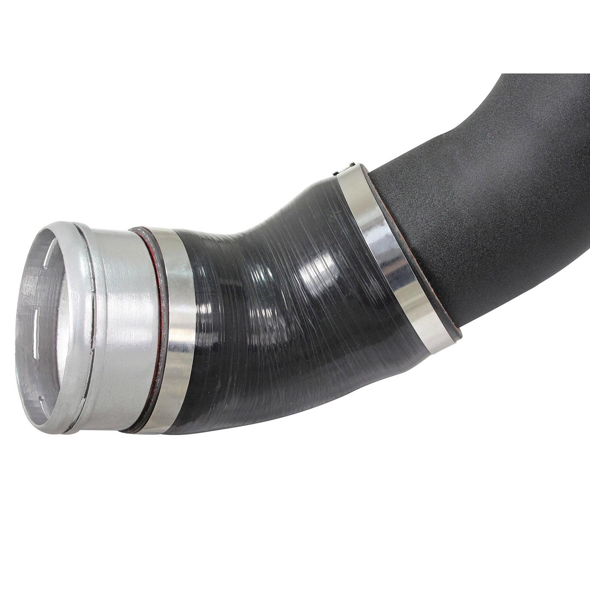 BladeRunner 3 IN Aluminum Cold Charge Pipe Black Ford F-150 15-19 V6-2.7L (tt)