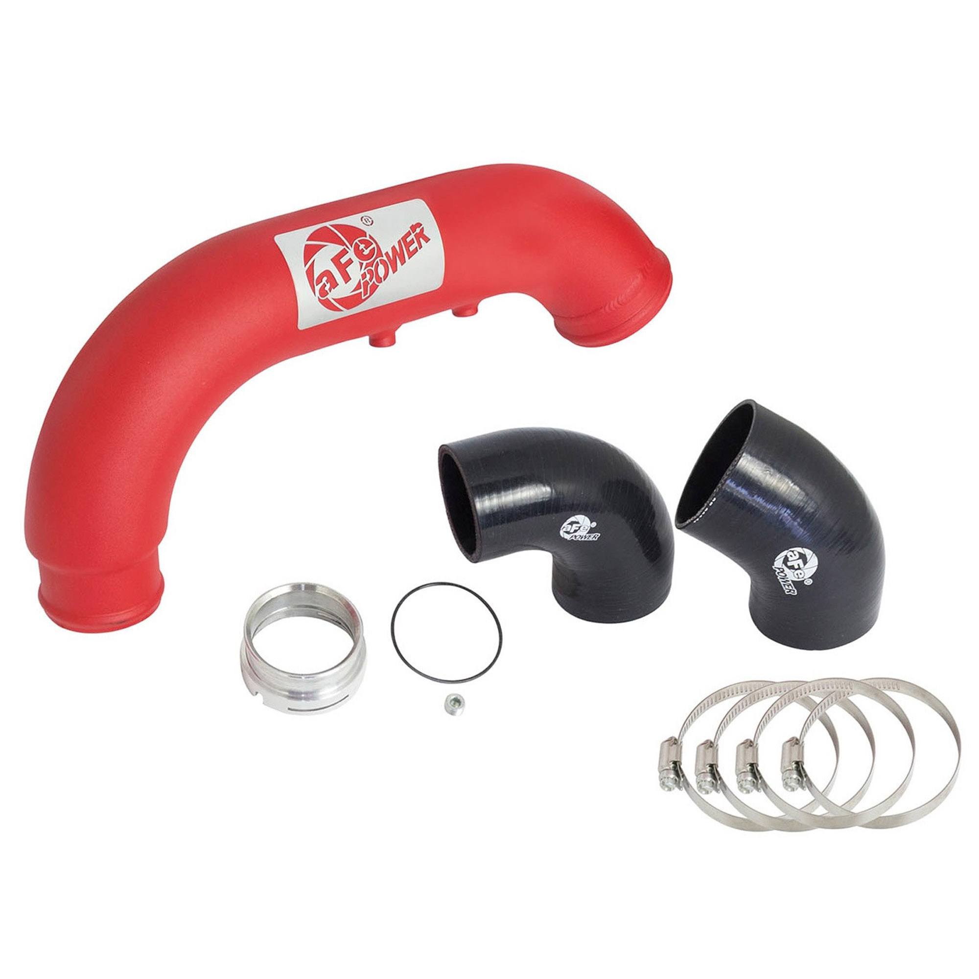 BladeRunner 3 IN Aluminum Cold Charge Pipe Red GM Colorado/Canyon 16-22 L4-2.8L (td) LWN