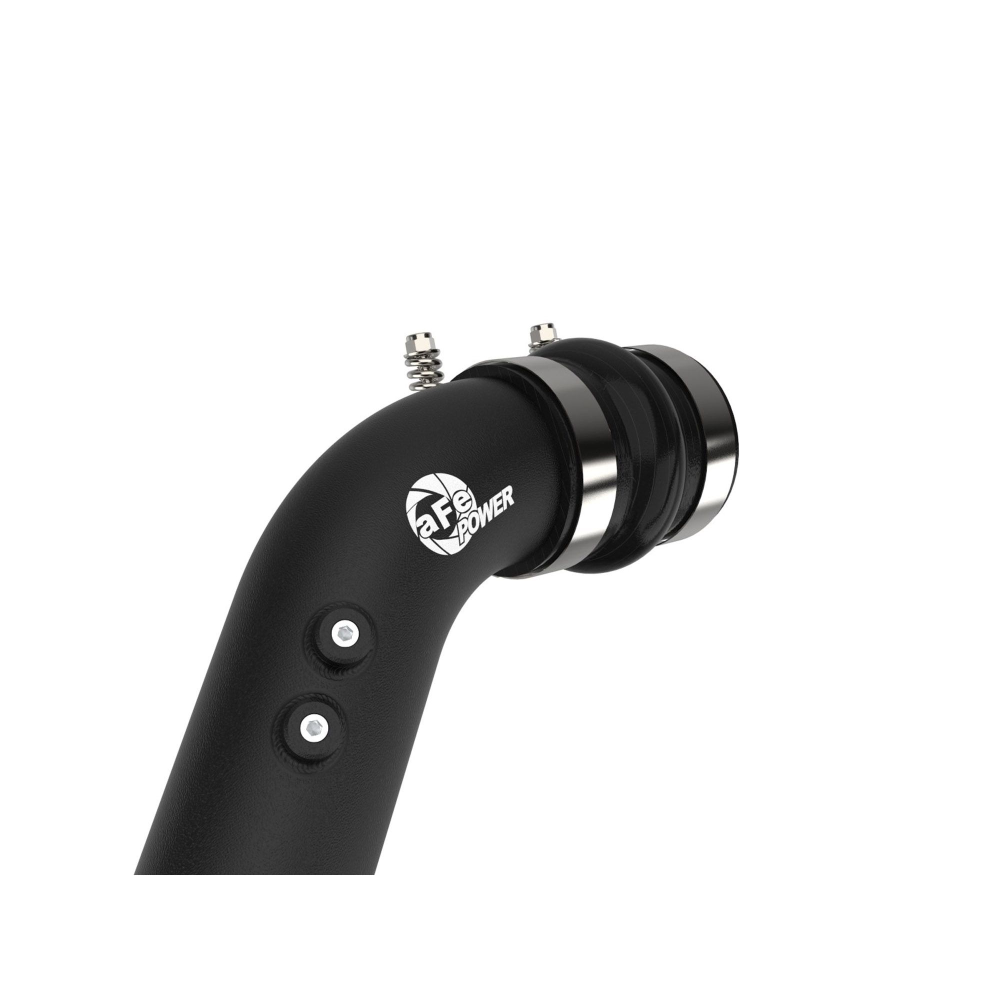 BladeRunner 3 IN Aluminum Hot and Cold Charge Pipe Kit Black Ford Diesel Trucks 08-10 V8-6.4L (td)