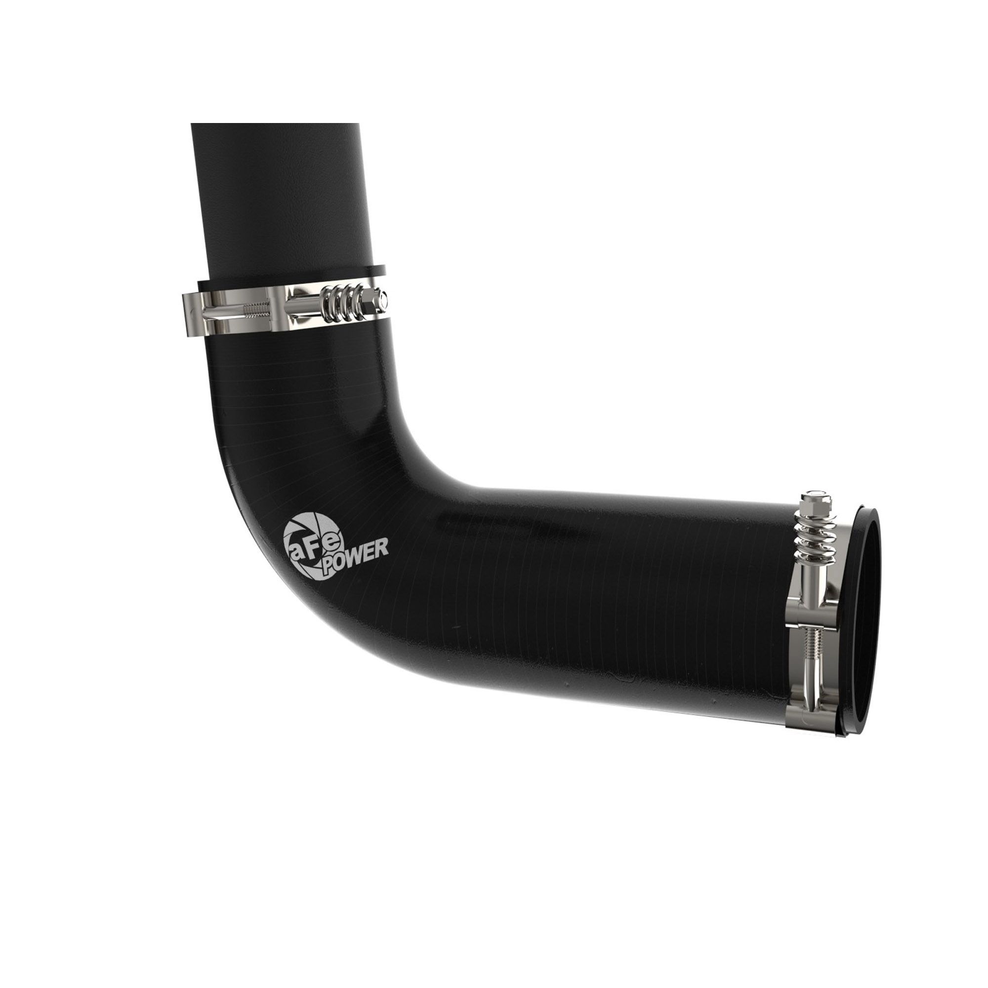 BladeRunner 3 IN Aluminum Hot and Cold Charge Pipe Kit Black Ford Diesel Trucks 08-10 V8-6.4L (td)