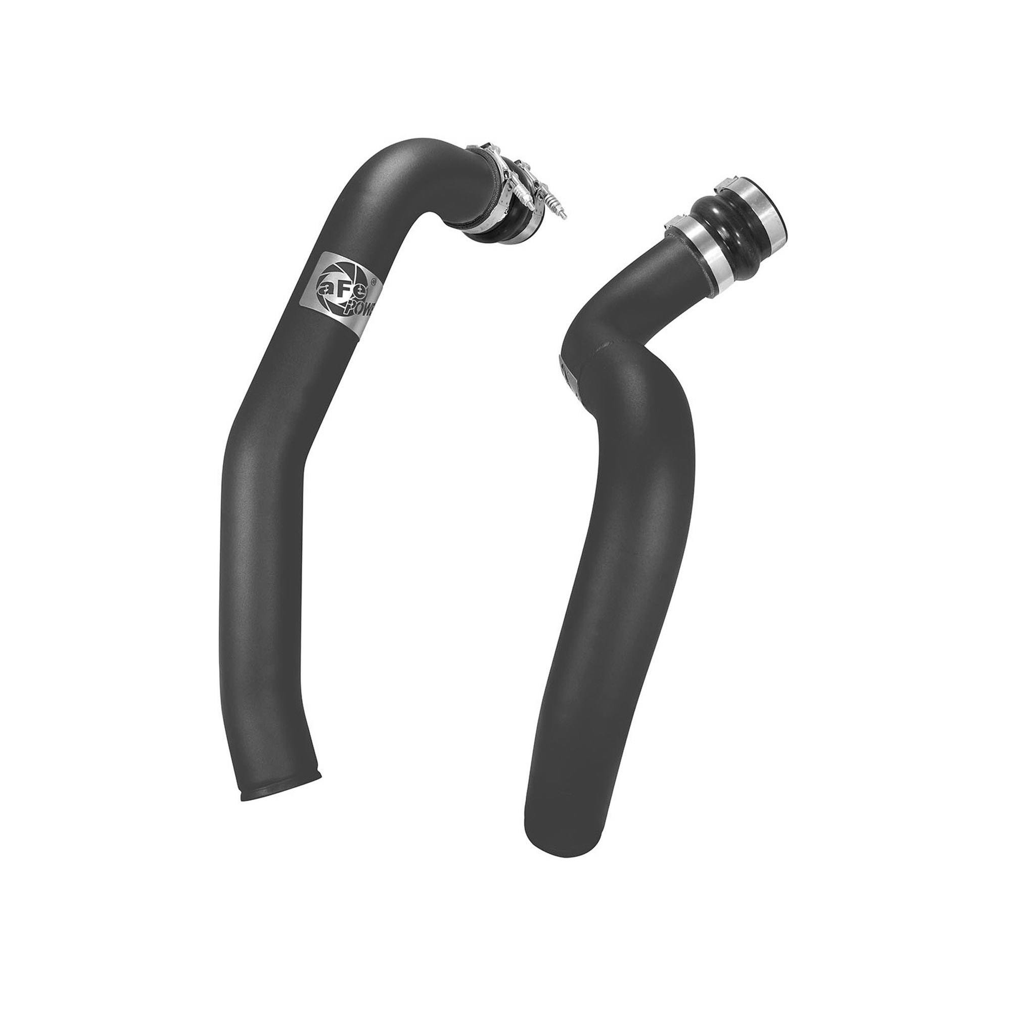 BladeRunner 3 IN Aluminum Hot and Cold Charge Pipe Kit Black Ford Diesel Trucks 99-03 V8-7.3L (td)