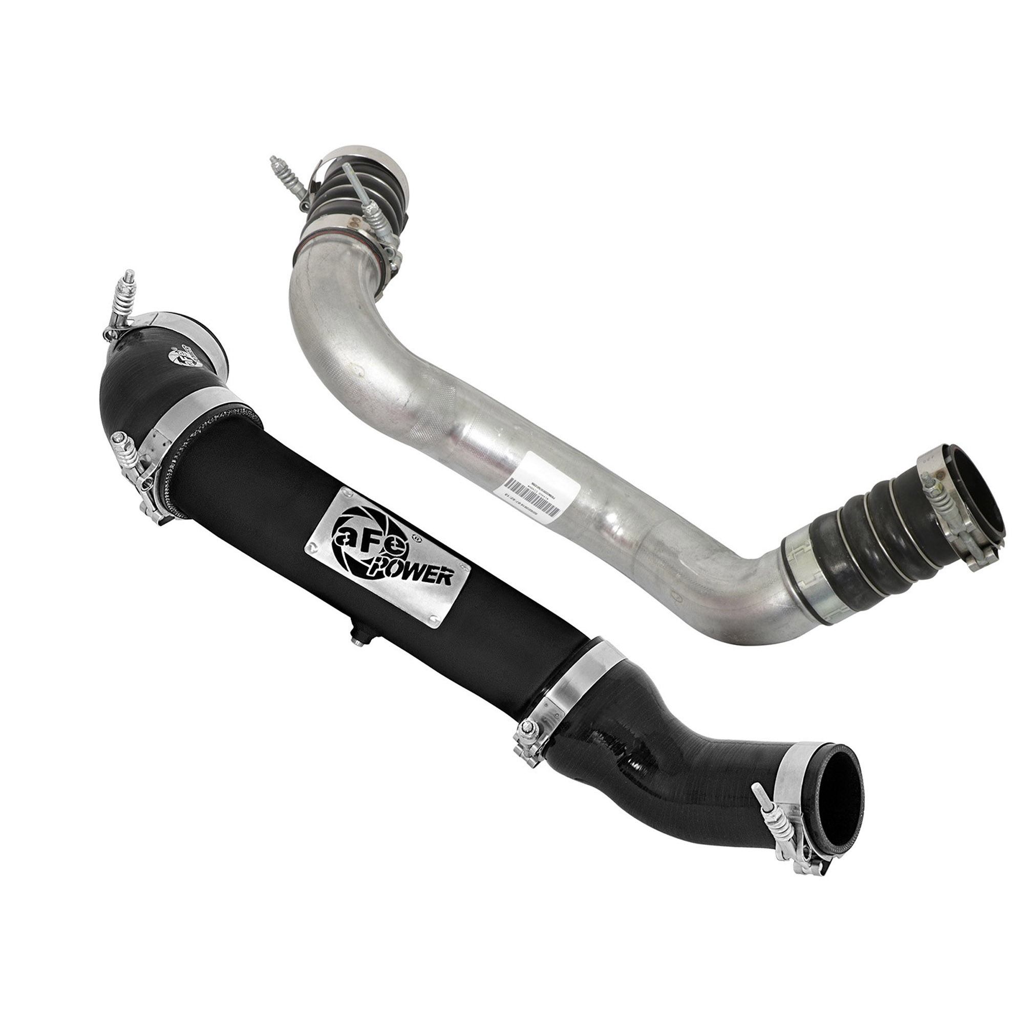 BladeRunner 3 IN Aluminum Hot and Cold Charge Pipe Kit Black Nissan Titan XD 16-19 V8-5.0L (td)
