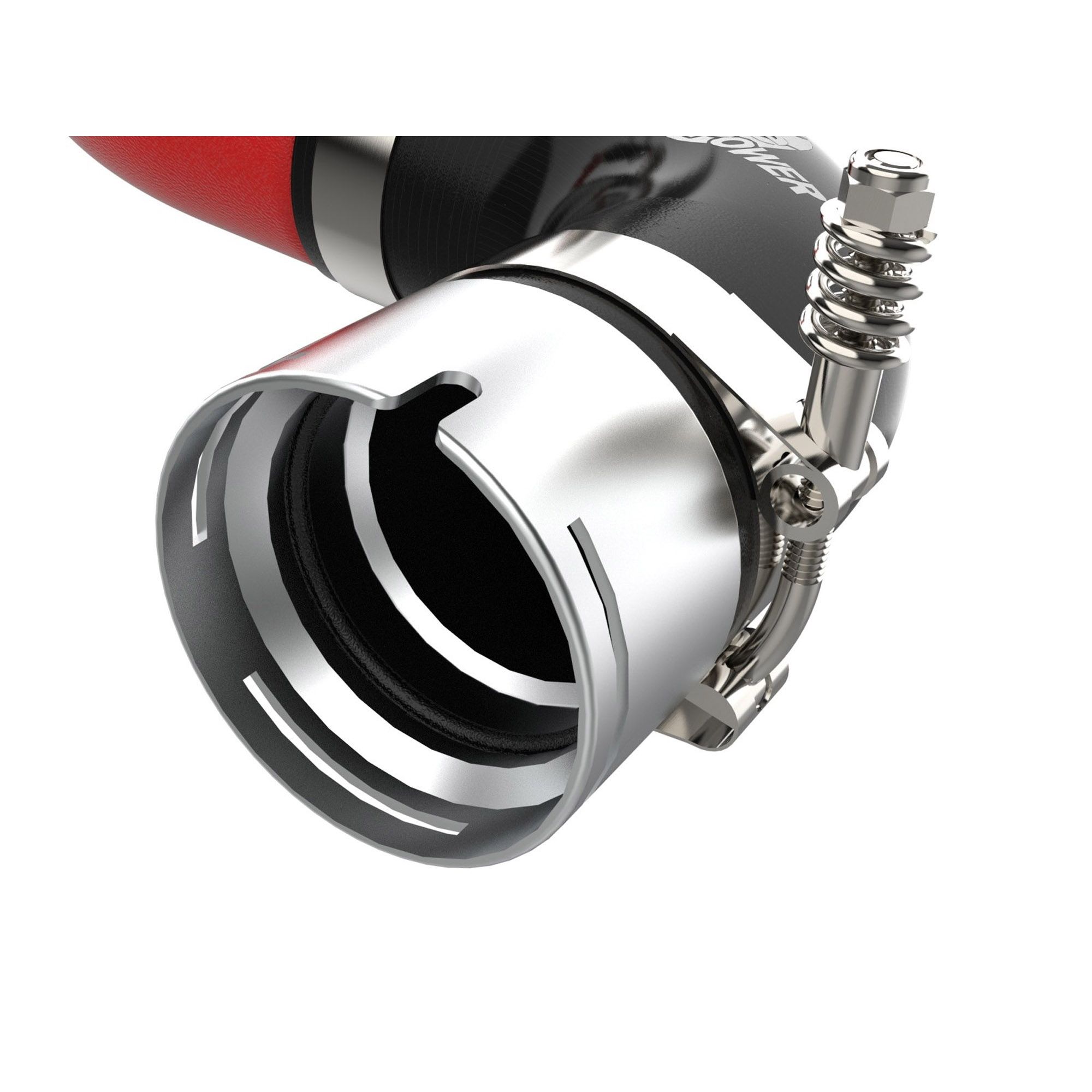 BladeRunner 3 IN Aluminum Hot and Cold Charge Pipe Kit Red Kia Stinger 18-23 V6-3.3L (tt)