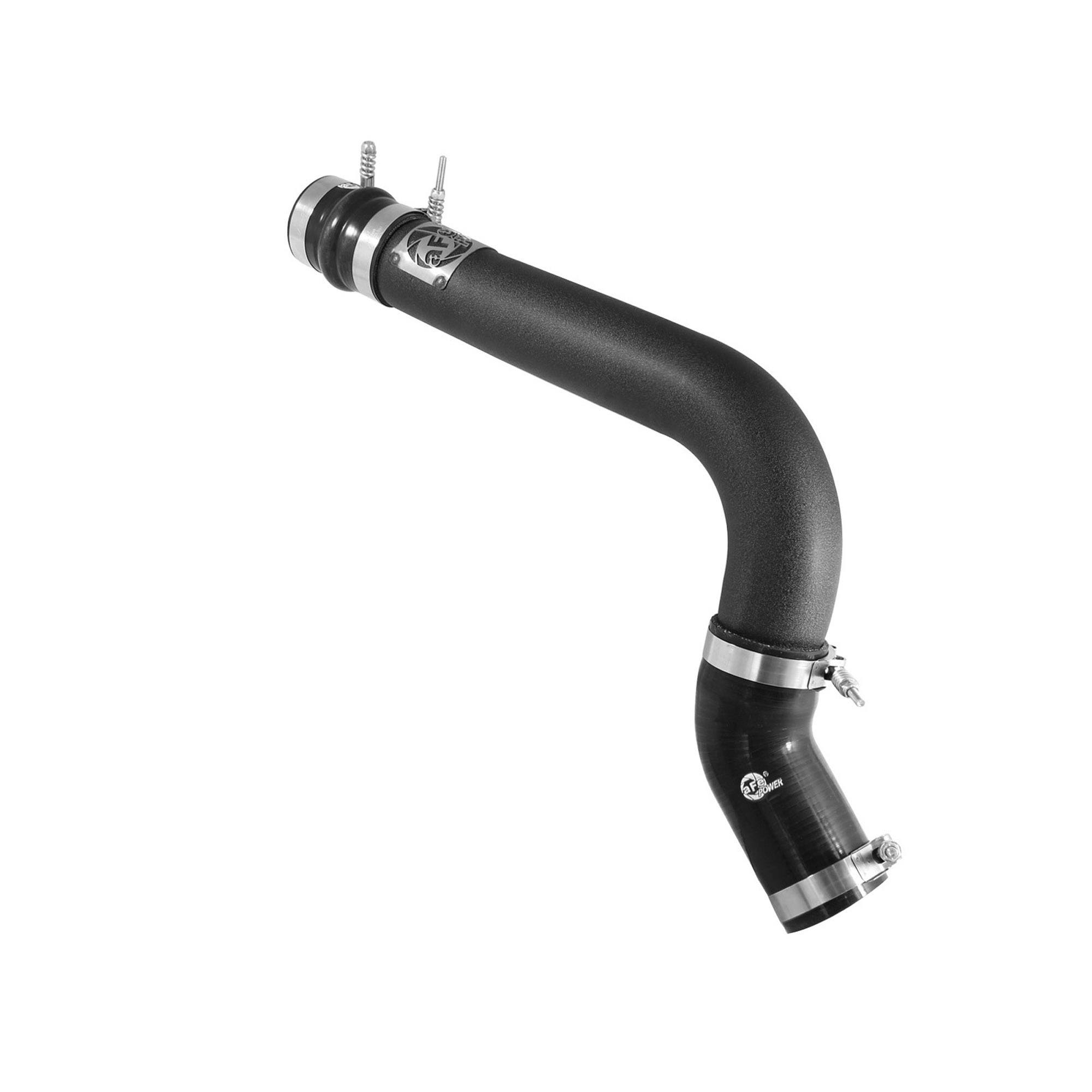 BladeRunner 3 IN Aluminum Hot Charge Pipe Black Dodge RAM Diesel Trucks 13-18 L6-6.7L (td)