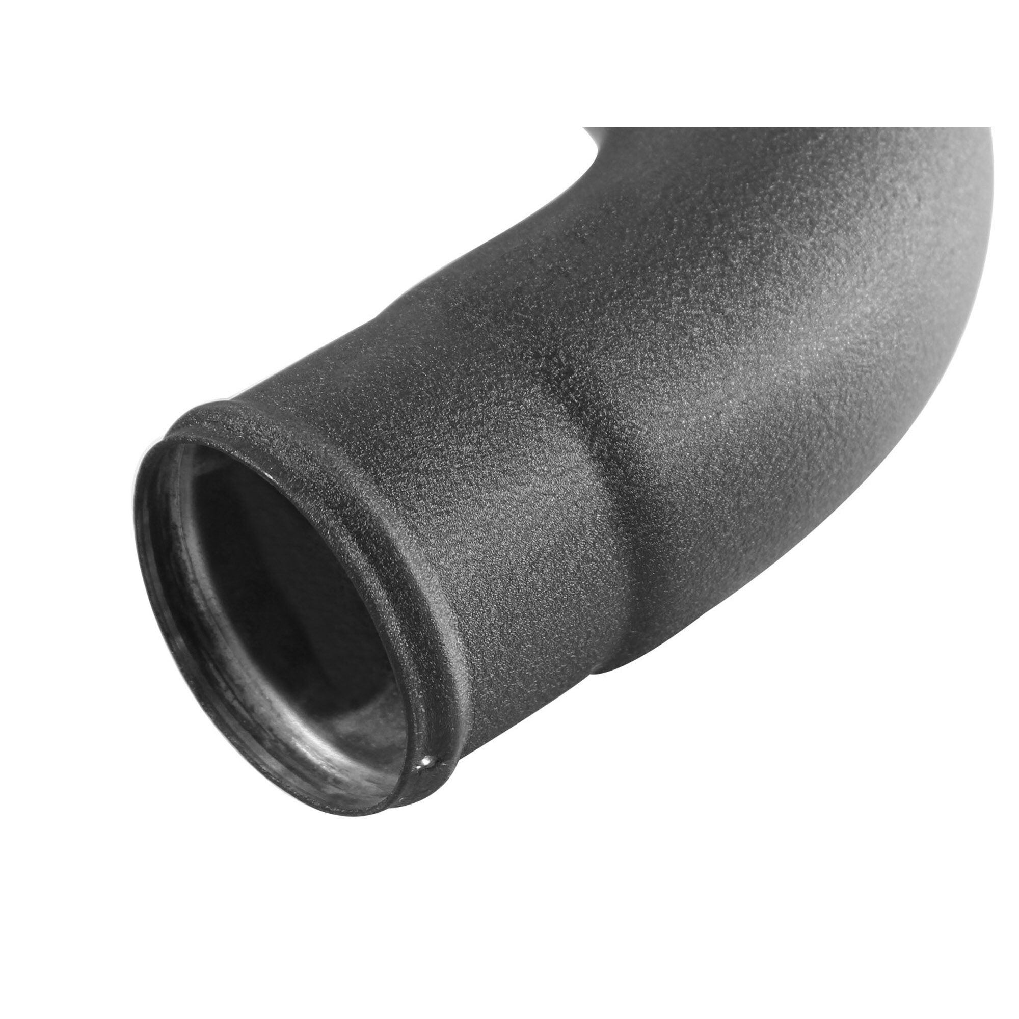 BladeRunner 3 IN Aluminum Hot Charge Pipe Black Dodge RAM Diesel Trucks 13-18 L6-6.7L (td)