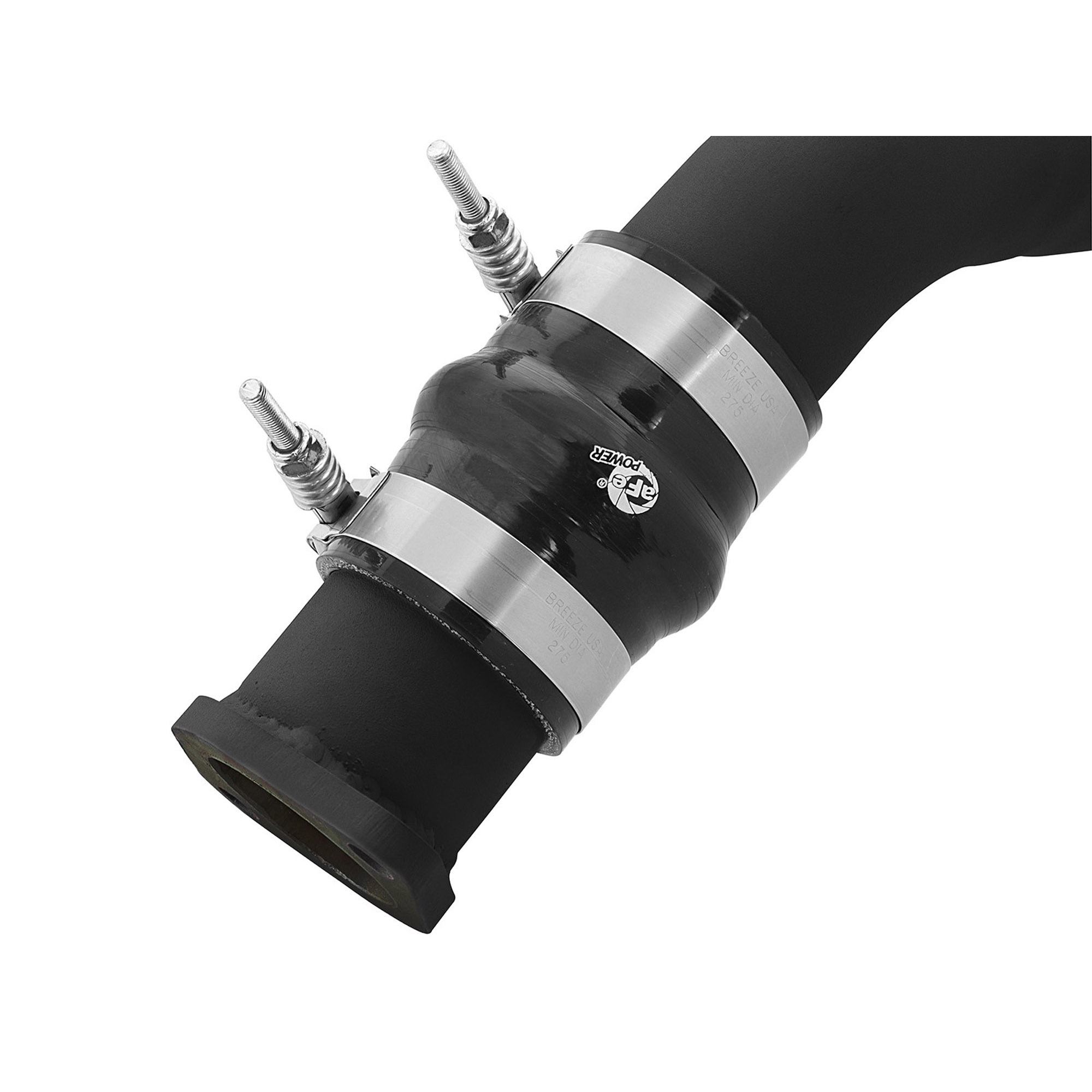BladeRunner 3 IN Aluminum Hot Charge Pipe Black Nissan Titan XD 16-19 V8-5.0L (td)