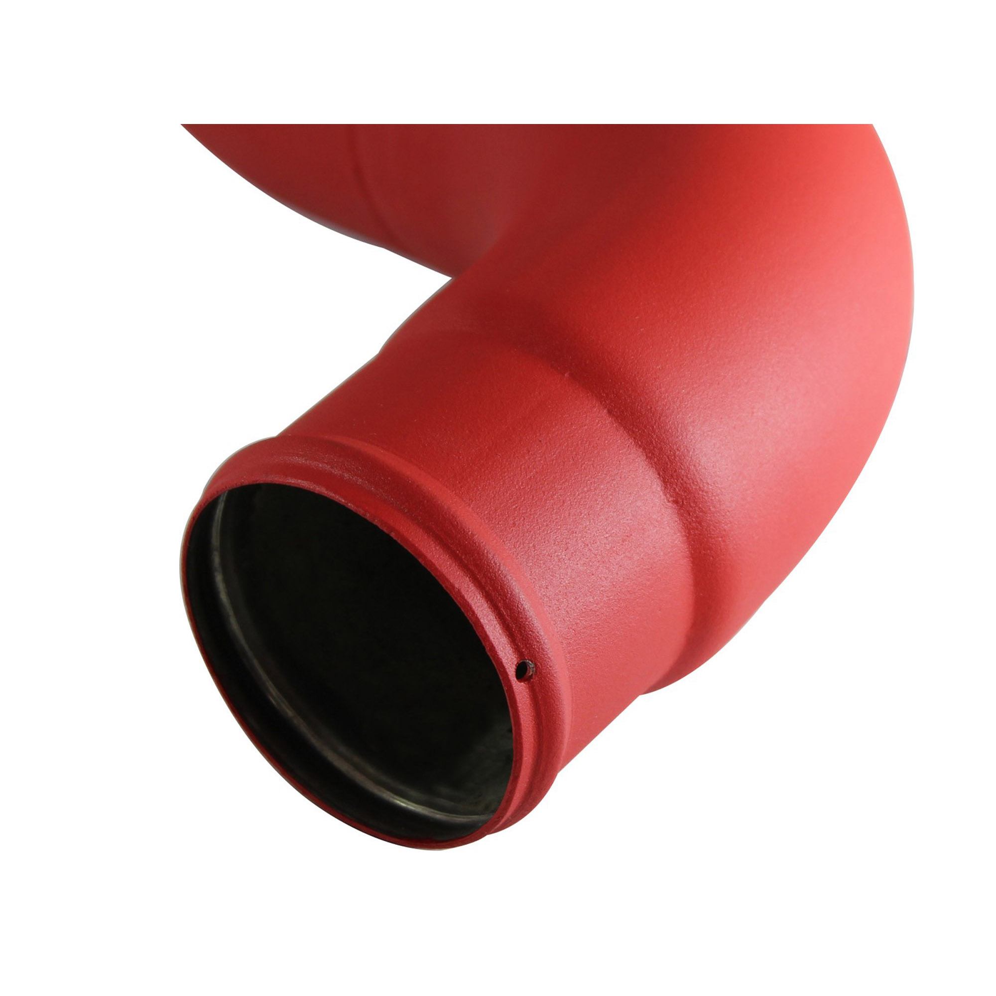 BladeRunner 3 IN Aluminum Hot Charge Pipe Red Dodge RAM Diesel Trucks 13-18 L6-6.7L (td)