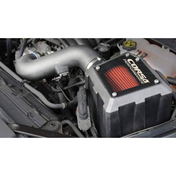 Corsa Performance Closed Box Air Intake With DryTech 3D Dry Filter 2019-2020 Chevrolet Silverado