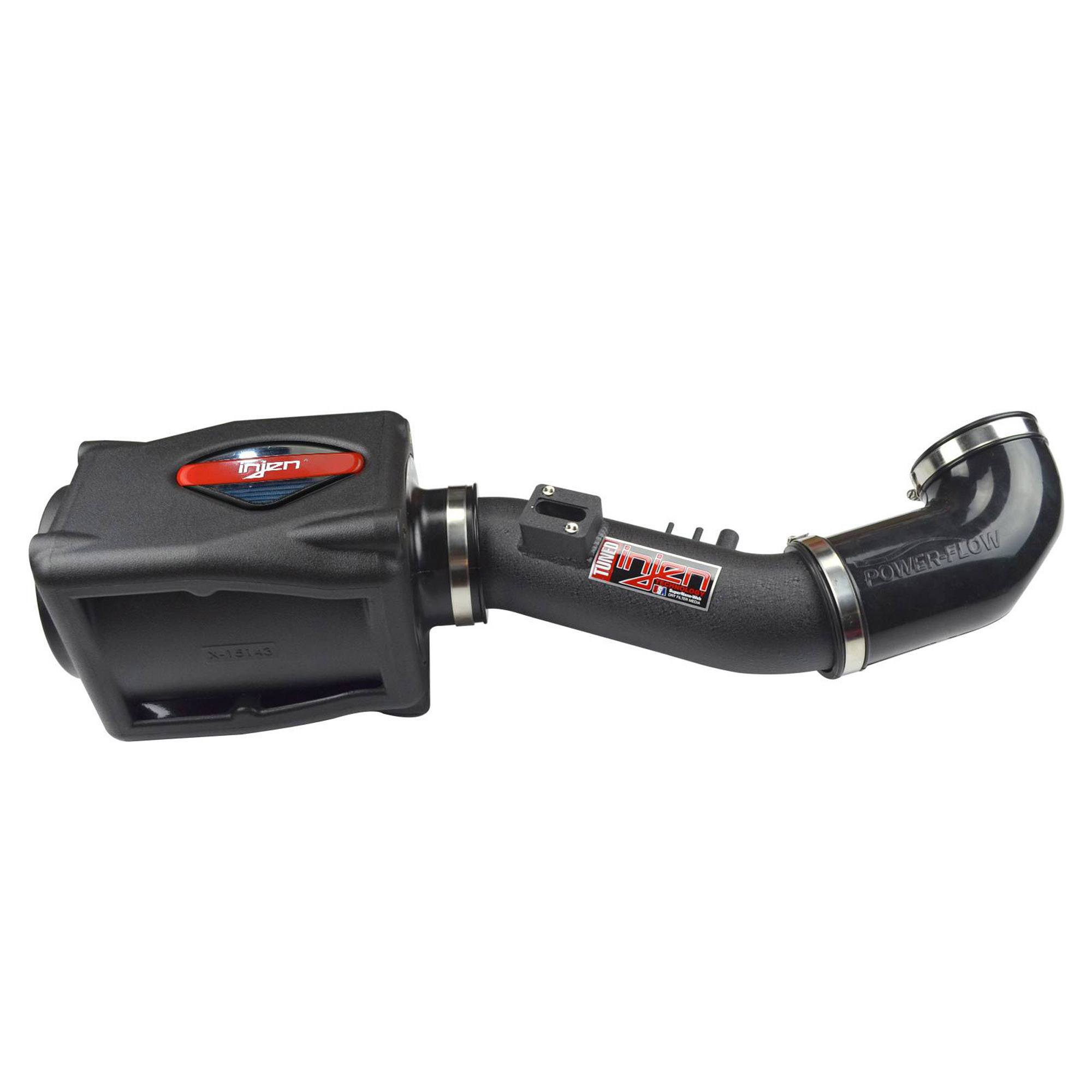 Injen PF Cold Air Intake System w/ Rotomolded Air Filter Housing - PF2019 Wrinkle Black INJ-PF2019WB