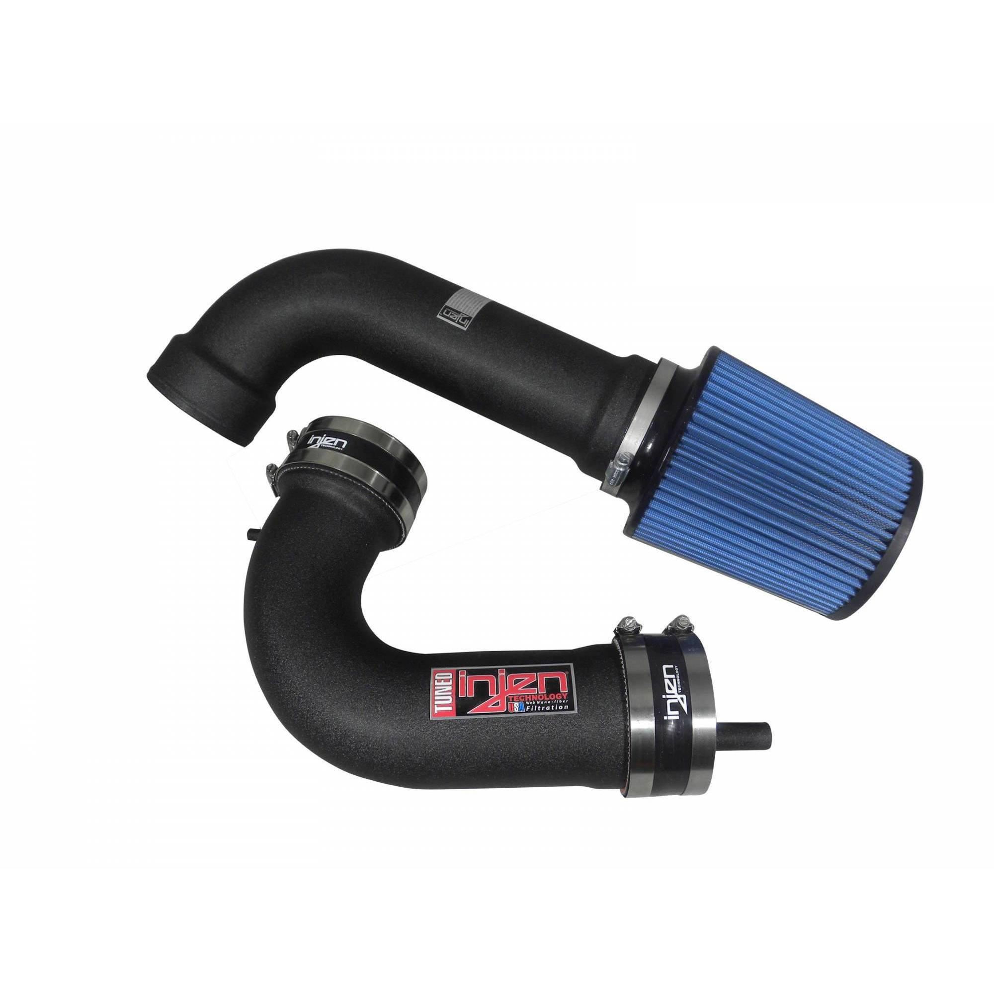 Injen PF Cold Air Intake System - PF7040 Wrinkle Black INJ-PF7040WB
