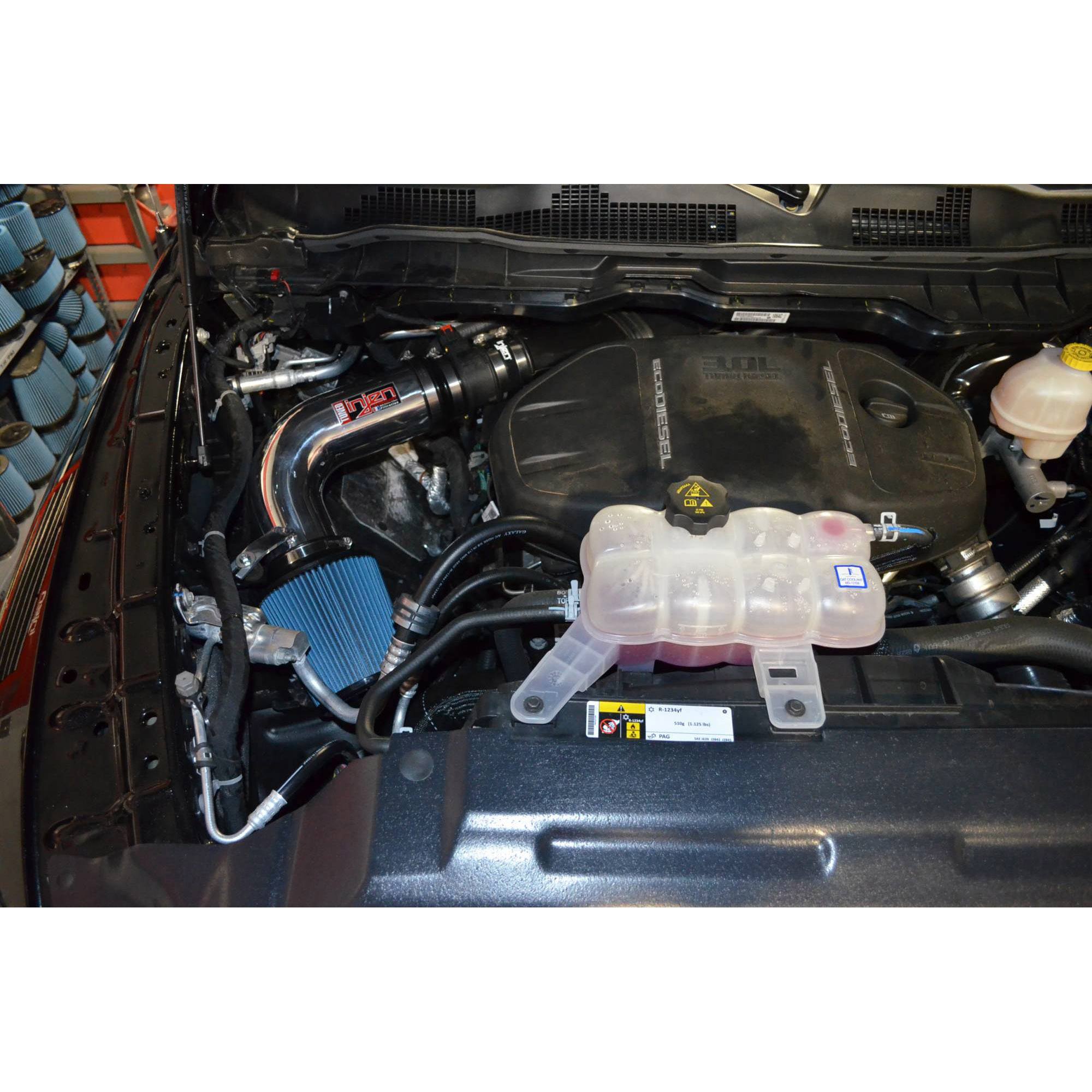 Injen PF Cold Air Intake System - PF8054 Wrinkle Black INJ-PF8054WB