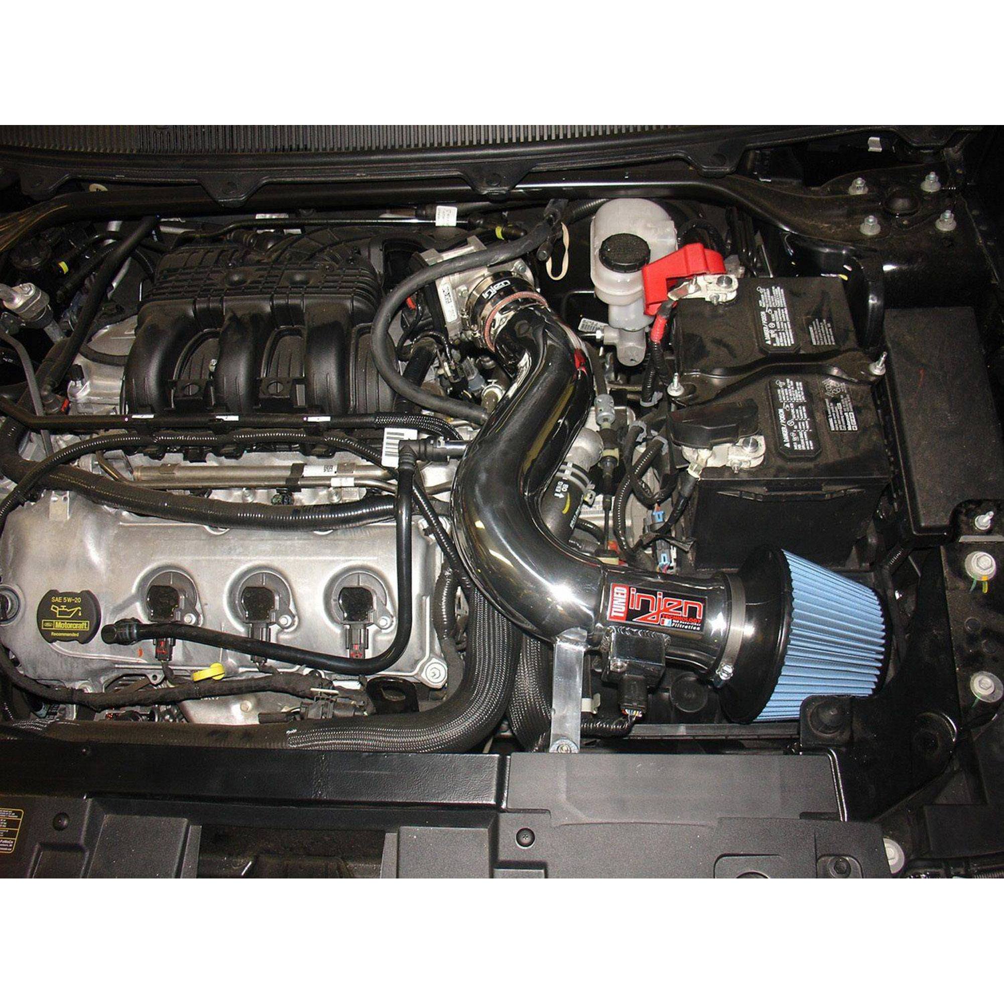 Injen PF Cold Air Intake System - PF9065 Wrinkle Black INJ-PF9065WB